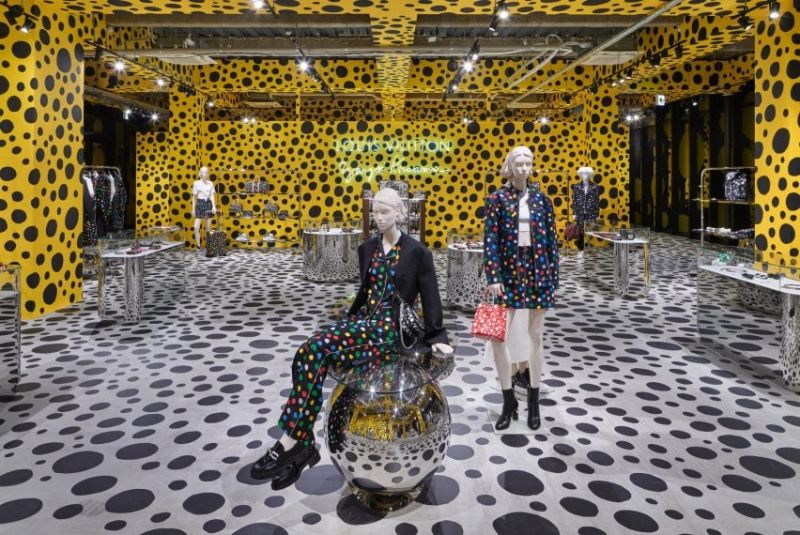 louis vuitton yayoi kusama ở tokyo 1 louis vuitton yayoi kusama ở tokyo 1